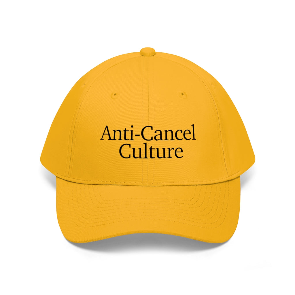 Baseball Cap - Anti-Cancel Culture