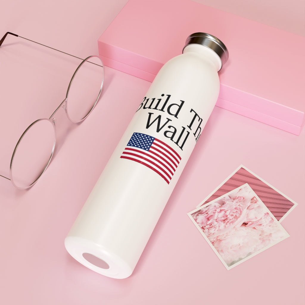 Slim Water Bottle - Build The Wall