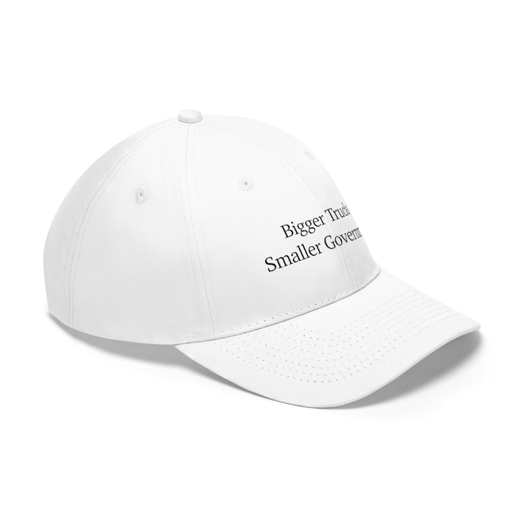 Baseball Cap - Bigger Trucks Smaller Government