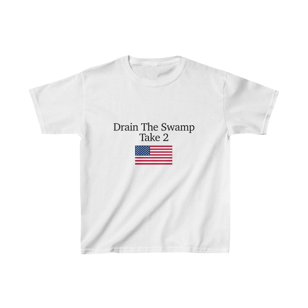 Kids T-Shirt - Drain The Swamp Take 2