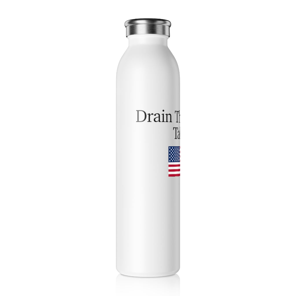 Slim Water Bottle - Drain The Swamp Take 2