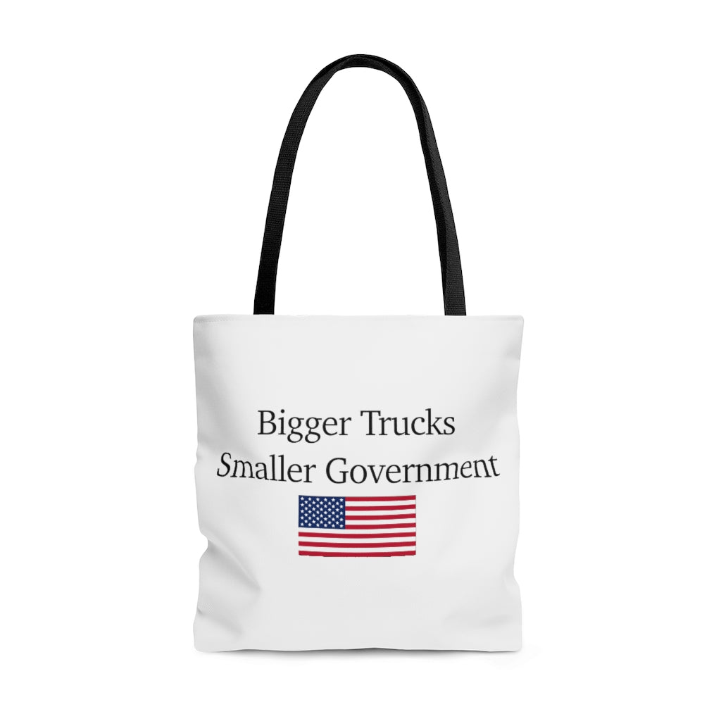 Tote Bag - Bigger Trucks Smaller Government