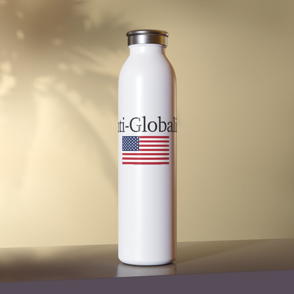 Slim Water Bottle - Anti-Globalist