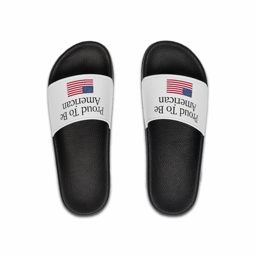 Men's Slide Sandals - Proud To Be American