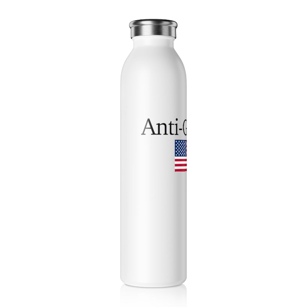 Slim Water Bottle - Anti-Globalist