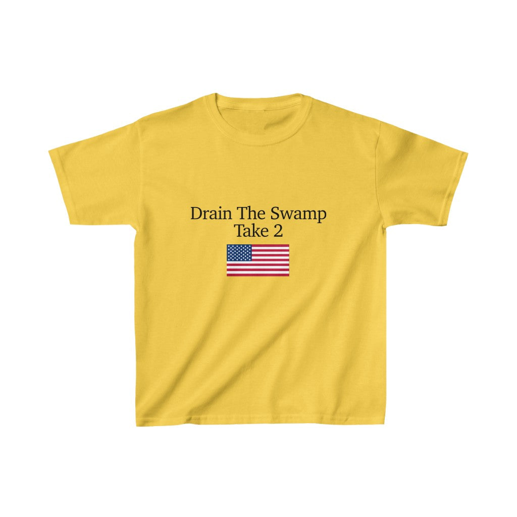 Kids T-Shirt - Drain The Swamp Take 2