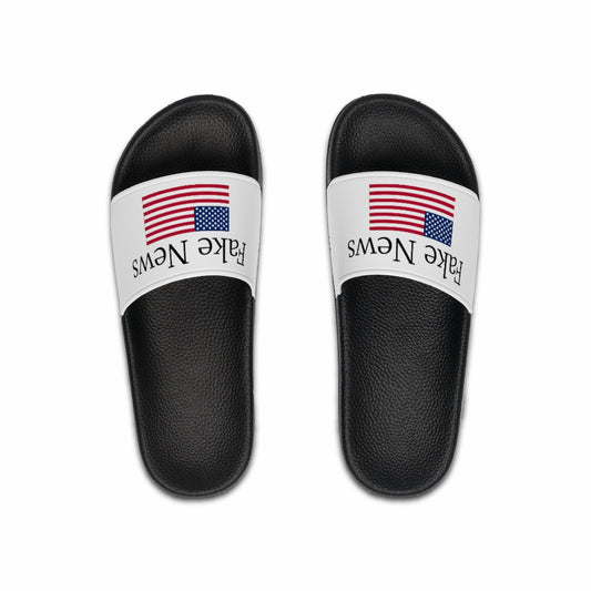 Men's Slide Sandals - Fake News