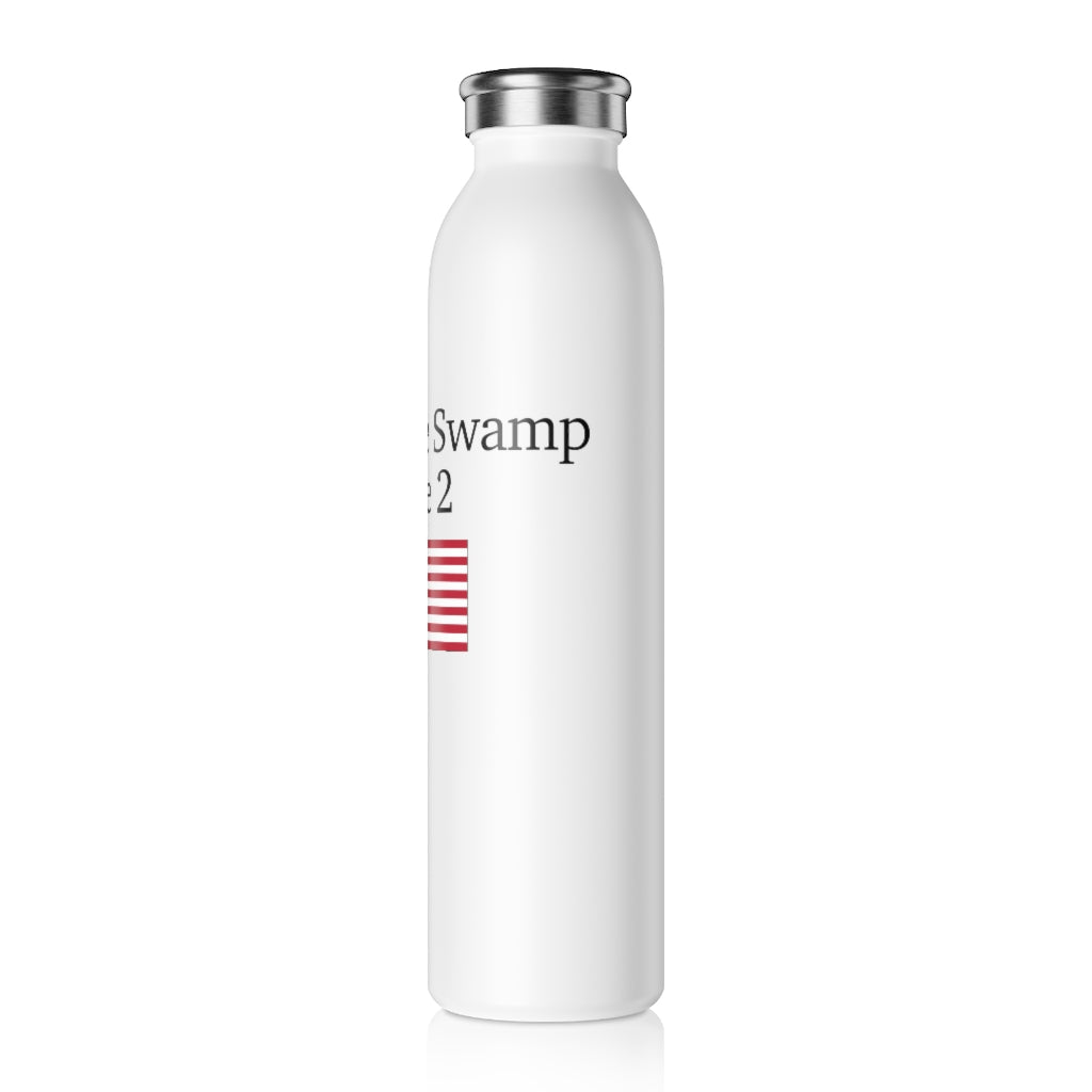 Slim Water Bottle - Drain The Swamp Take 2