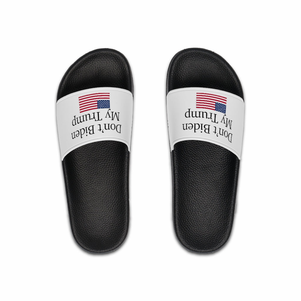 Men's Slide Sandals - Don't Biden My Trump