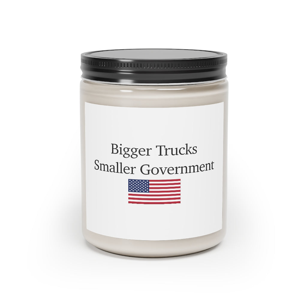 Scented Candle - Bigger Trucks Smaller Government