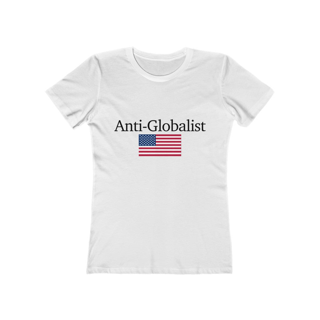 Women's Short Sleeved Tee - Anti-Globalist