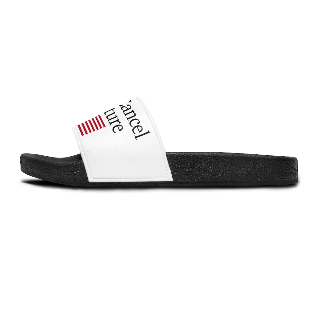 Women's Slide Sandals - Anti-Cancel Culture