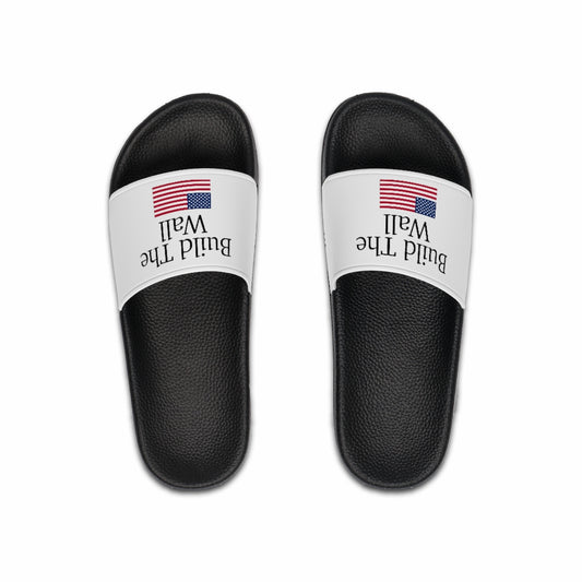 Men's Slide Sandals - Build The Wall