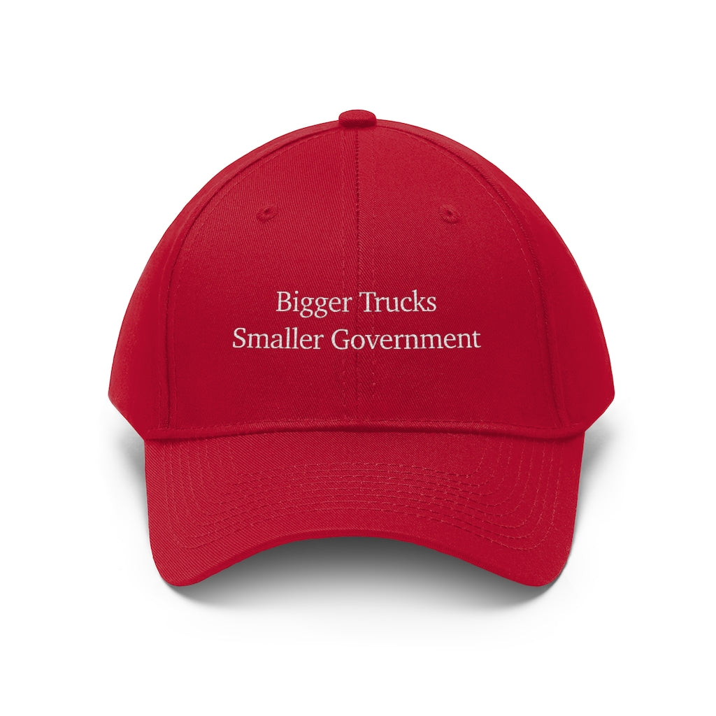 Baseball Cap - Bigger Trucks Smaller Government