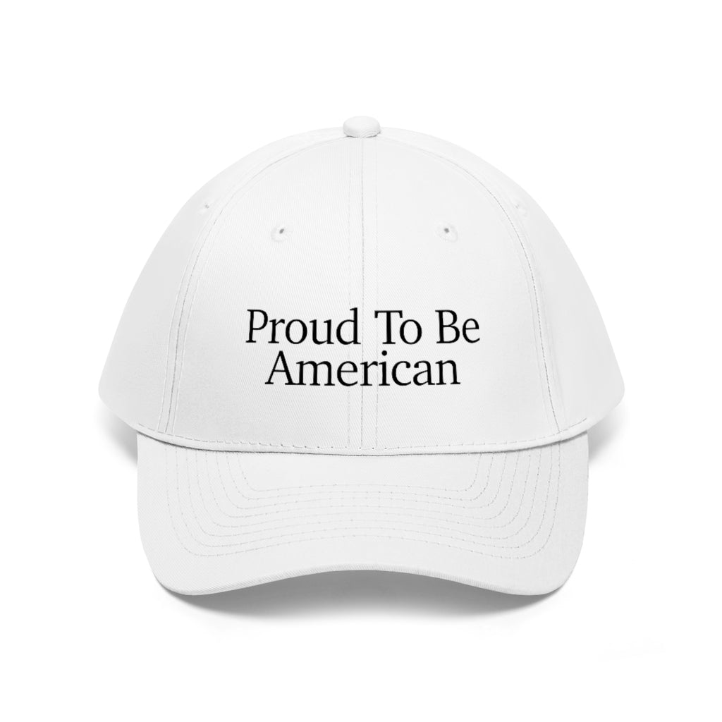 Baseball Cap - Proud To Be American