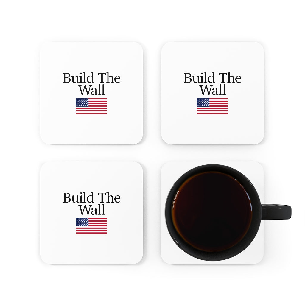 Corkwood Coaster Set - Build The Wall