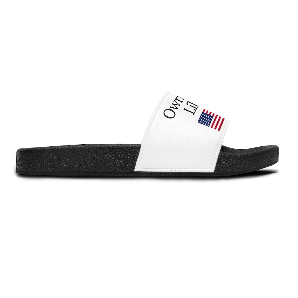 Womens Slide Sandals - Own The Libs