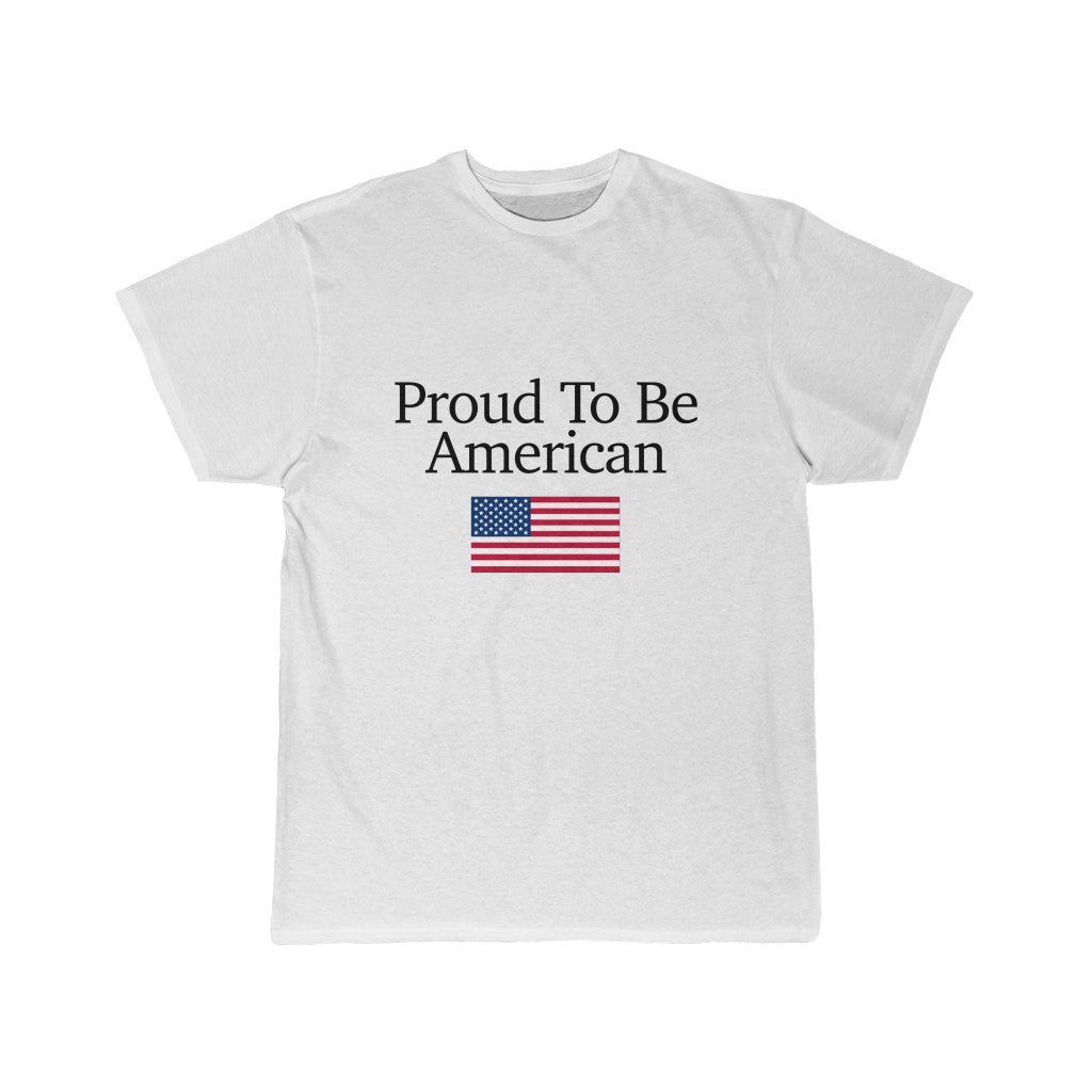 Men's Short Sleeve Tee - Proud To Be American