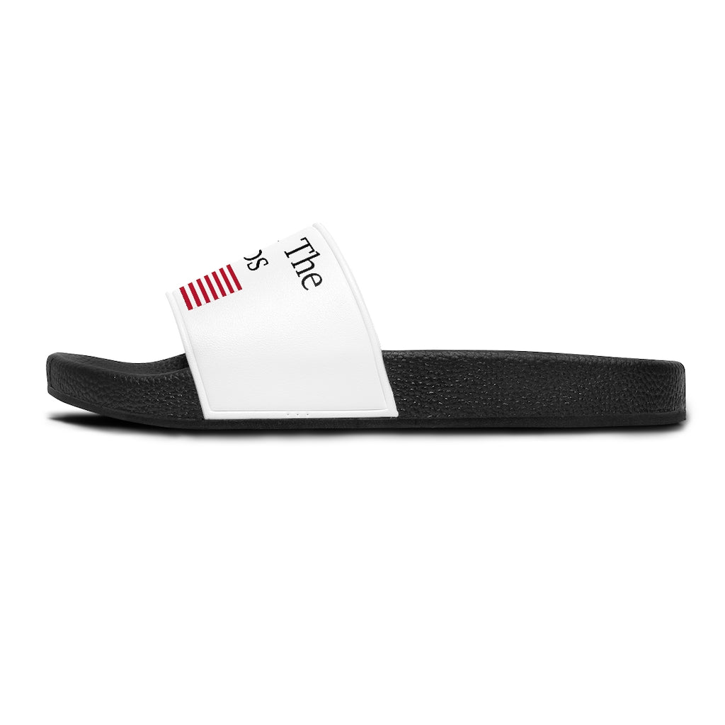 Womens Slide Sandals - Own The Libs