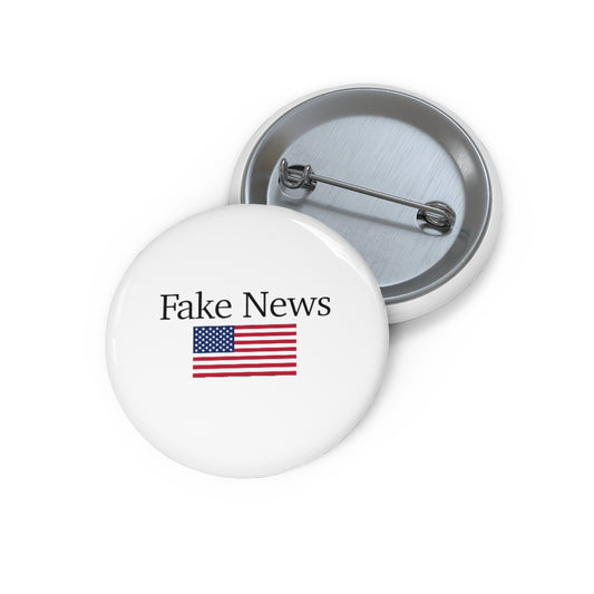 Pin Buttons - Fake News