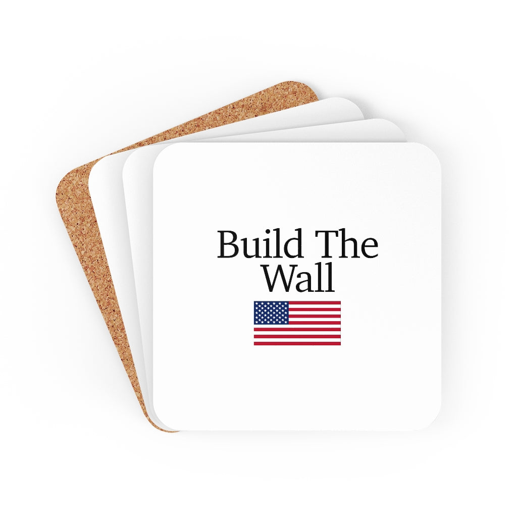 Corkwood Coaster Set - Build The Wall