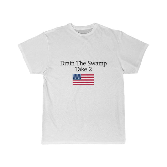 Men's Short Sleeve Tee - Drain The Swamp Take 2